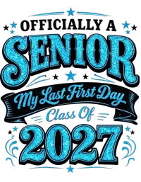  Officially A Senior Class of 2027 PNG – Image 2