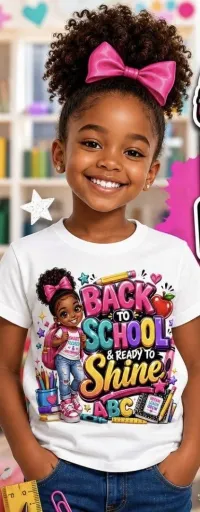  Cute Kiddo Dressed Adorably PNG Bundle – Image 1