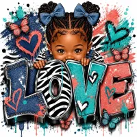  Cute Kiddo Dressed Adorably PNG Bundle – Image 11