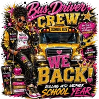 Bus Driver Crew PNG  – Image 1