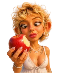 Funny Face PNG  – Image 1