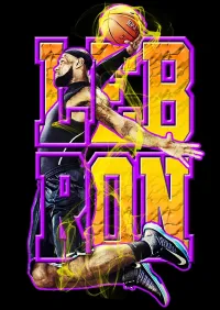  Basketball Legend Inspired PNG  – Image 1