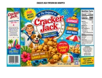  Cracker Jack Box Templates  – Image 1