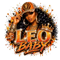  ♌ LEO ZODIAC GORGEOUS BLACK WOMAN PNG – Image 1