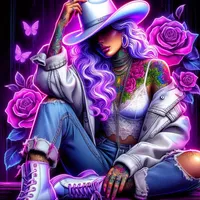 BEAUTIFUL & VIBRANT WHITE WOMAN PNG  – Image 1