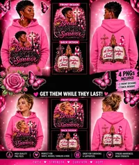  Breast Cancer Survivor PNG "FRONT & BACK" Bundle – Image 1