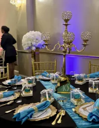 Luxury Crystal Candelabra Centerpiece Rental – Image 2