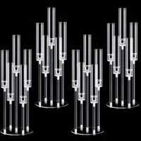 Luxury Clear Acrylic Candle Holder Rental – Image 3