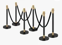 Black & Gold Stanchion Rope Rental – Image 2