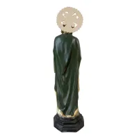 San Judas Tadeo 90cm En Resina Con Ojo De Vidrio – Image 3