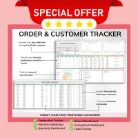 Handmade Small Business Tracker: All-in-One Inventory & Order Manager – Image 3