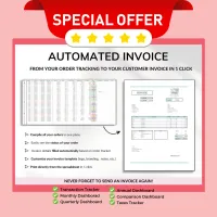Handmade Small Business Tracker: All-in-One Inventory & Order Manager – Image 2