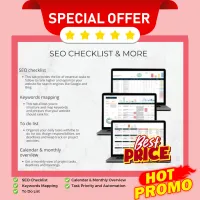 SEO Checklist Google Sheets Audit Template | Step-by-Step SEO Planner to Rank Higher on Google – Image 4