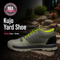Kujo Yard Shoe – Grey +Green, 5