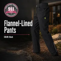 Flannel Lined Pants – Image 2