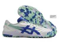 1. Asics TF – Blanco/Verde Floral/Azul – Image 1