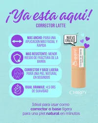 Corrector Facial Natural Vegano 2 en 1 — Tono Medio Latte – Image 6