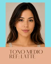 Corrector Facial Natural Vegano 2 en 1 — Tono Medio Latte – Image 2
