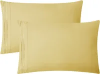 Clara Clark Premier 1800 Collection Queen Deluxe Sheet Set Mellow - Deep Pocket Microfiber – Image 4