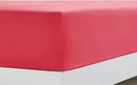Clara Clark Premier 1800 Collection King Deluxe Sheet Set Coral Pink - Deep Pocket Microfiber – Image 2