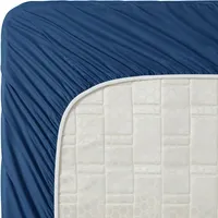 Clara Clark Premier 1800 Collection King Deluxe Sheet Set Navy Blue - Deep Pocket Microfiber – Image 3