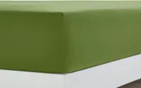 Clara Clark Premier 1800 Collection Twin Deluxe Sheet Set Calla Green - Deep Pocket Microfiber – Image 4