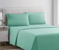 Clara Clark Premier 1800 Collection Twin Deluxe Sheet Set Mint - Deep Pocket Microfiber – Image 2
