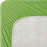 Clara Clark Premier 1800 Collection King Deluxe Sheet Set Calla Green - Deep Pocket Microfiber – Image 3