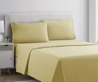 Clara Clark Premier 1800 Collection King Deluxe Sheet Set Mellow - Deep Pocket Microfiber – Image 3