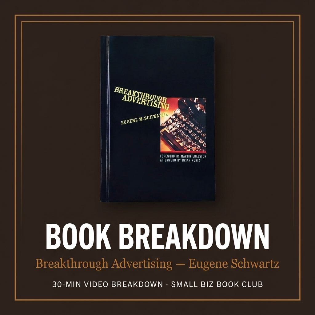 Breakthrough Advertising — Live Book Breakdown  – Image 1