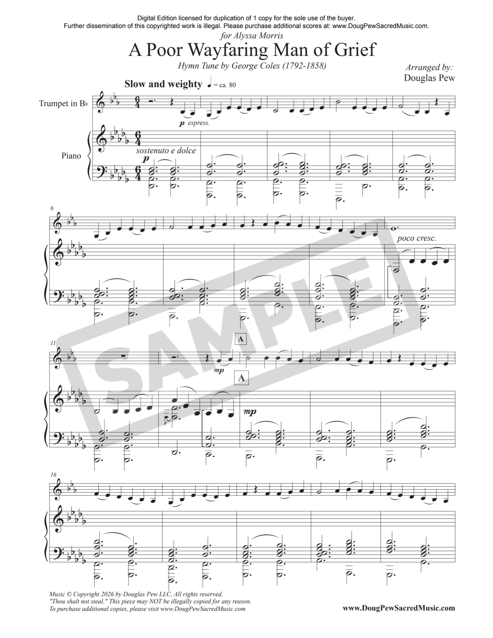 Sacred Airs - Trumpet and Piano – Image 2