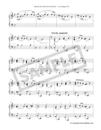 Hail the Day That Sees Him Rise - EARLY INTERMEDIATE – Image 4