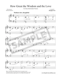 Atonement & Resurrection, Hymns for Early Intermediate Pianists, Book 3 – Image 3