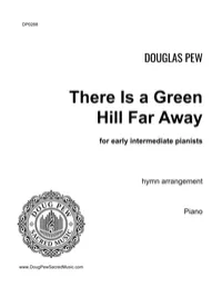 There Is a Green Hill Far Away - EARLY INTERMEDIATE – Image 1