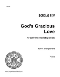 God's Gracious Love - EARLY INTERMEDIATE – Image 1