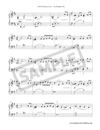 God's Gracious Love - EARLY INTERMEDIATE – Image 3