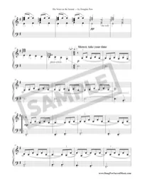 His Voice As the Sound - EARLY INTERMEDIATE – Image 3