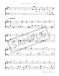Oh, How Great Is Our Joy - EARLY INTERMEDIATE – Image 3