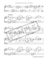Softly and Tenderly Jesus Is Calling - EARLY INTERMEDIATE – Image 3