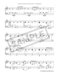 Take My Heart and Let It Be Consecrated - EARLY INTERMEDIATE – Image 3