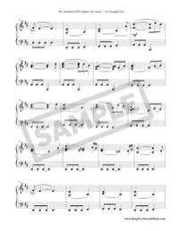 My Shepherd Will Supply My Need - EARLY INTERMEDIATE – Image 3