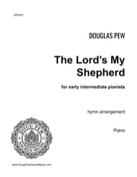 The Lord's My Shepherd - EARLY INTERMEDIATE – Image 1