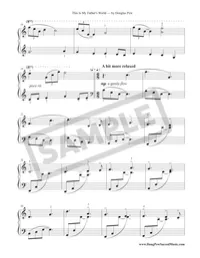 This Is My Father's World - EARLY INTERMEDIATE – Image 3