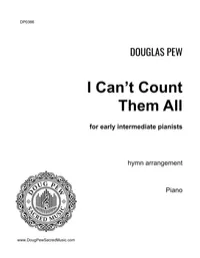 I Can't Count Them All - EARLY INTERMEDIATE – Image 1