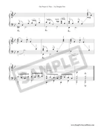 Our Prayer to Thee - EARLY INTERMEDIATE – Image 4