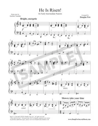 Atonement & Resurrection, Hymns for Early Intermediate Pianists, Book 3 – Image 11