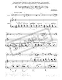 In Remembrance of Thy Suffering - Violin and Piano – Image 2