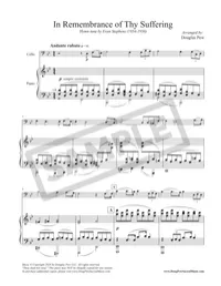 In Remembrance of Thy Suffering - Cello and Piano – Image 2