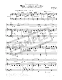 More Holiness Give Me - Cello and Piano – Image 2