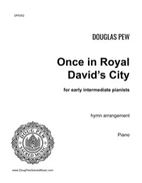Once in Royal David's City - EARLY INTERMEDIATE – Image 1